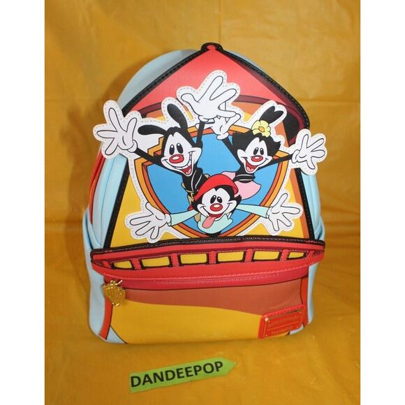 Loungefly Warner Bros. Animaniacs Cartoon Water Tower Mini Backpack Handbag - Picture 1 of 10